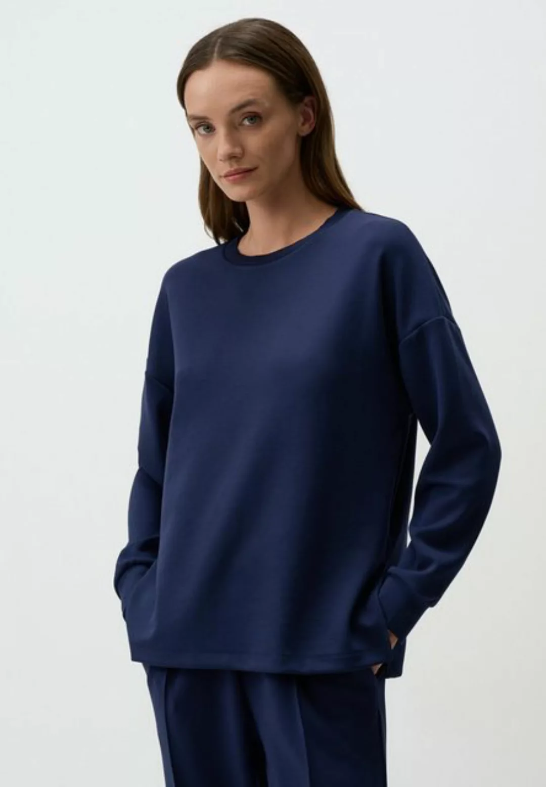 Jimmy Key Sweatshirt Rundhalsausschnitt Langärmlig Oversized Sweatshirt günstig online kaufen