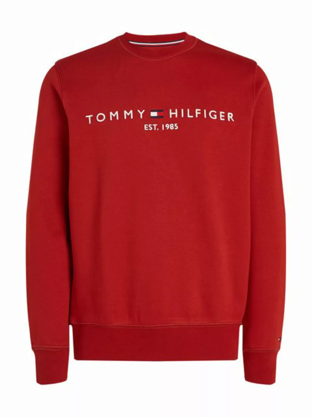 Tommy Hilfiger Sweatshirt TOMMY LOGO SWEATSHIRT mit klassischem Rundhalsaus günstig online kaufen