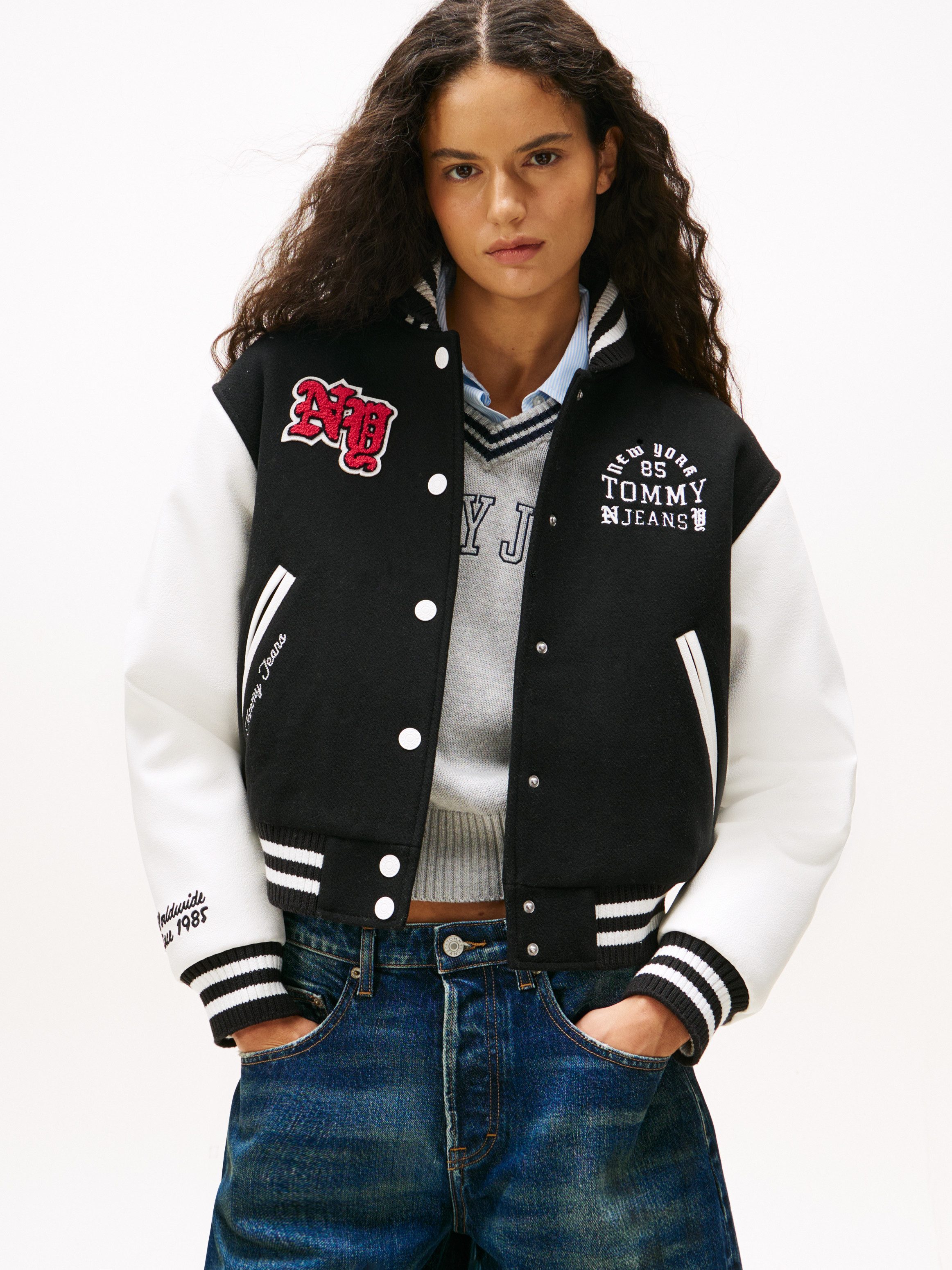 Tommy Jeans Collegejacke TJW WOOL VARSITY günstig online kaufen
