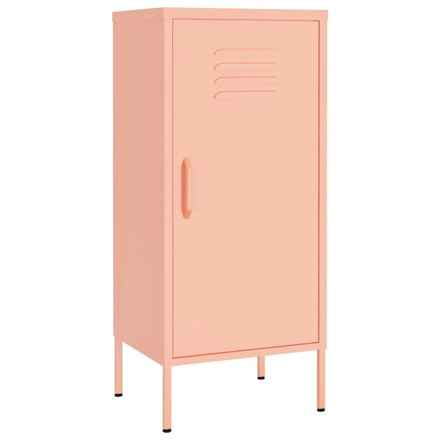 vidaXL Aktenschrank Lagerschrank Rosa 42,5x35x101,5 cm Stahl günstig online kaufen