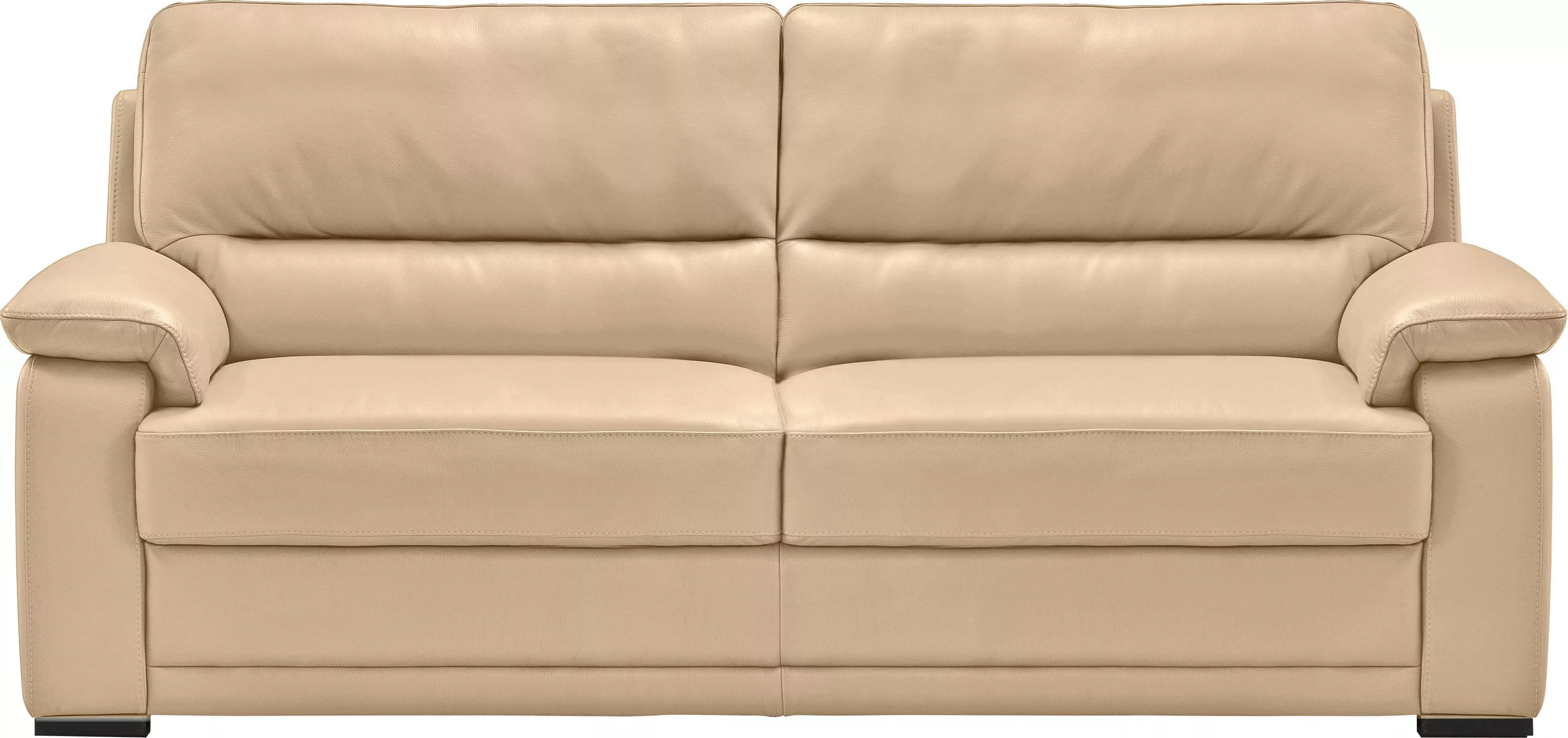 Egoitaliano 2,5-Sitzer "Doris, modernes Designersofa, Ledersofa mit erstkla günstig online kaufen