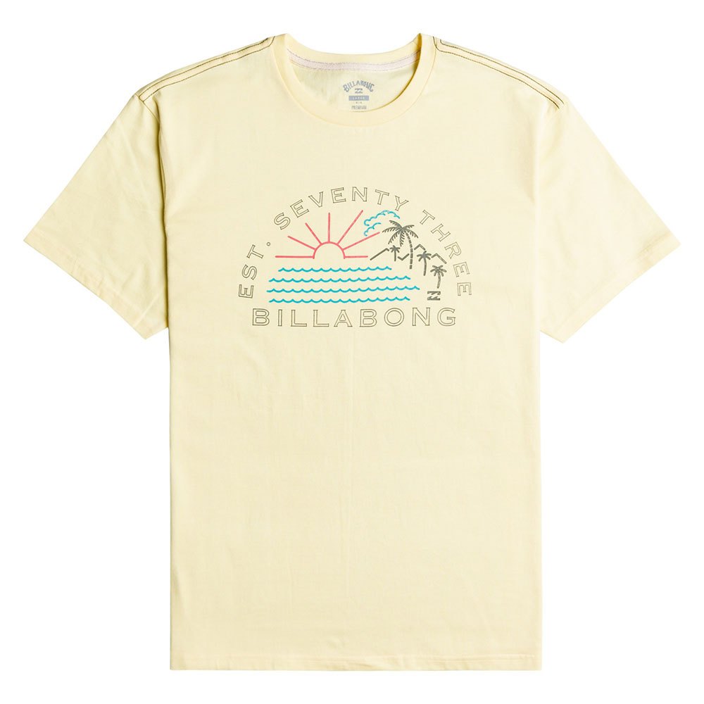 Billabong Isla Vista Kurzarm T-shirt M Mellow Yellow günstig online kaufen