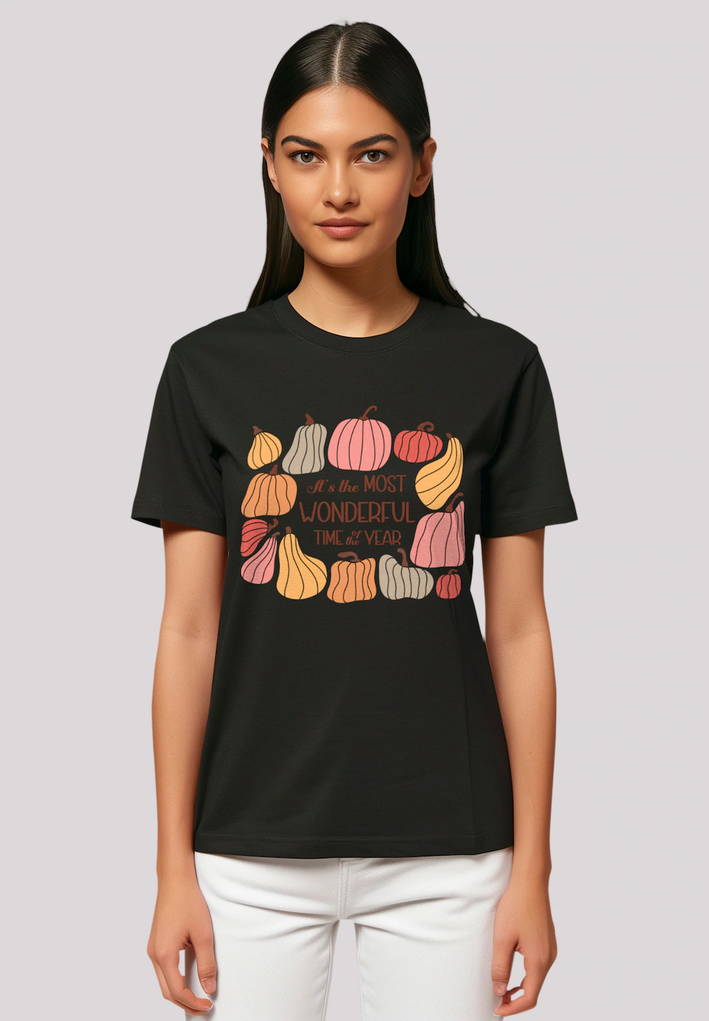 F4NT4STIC T-Shirt "Pumpkins most wonderful time of the year", Premium Quali günstig online kaufen