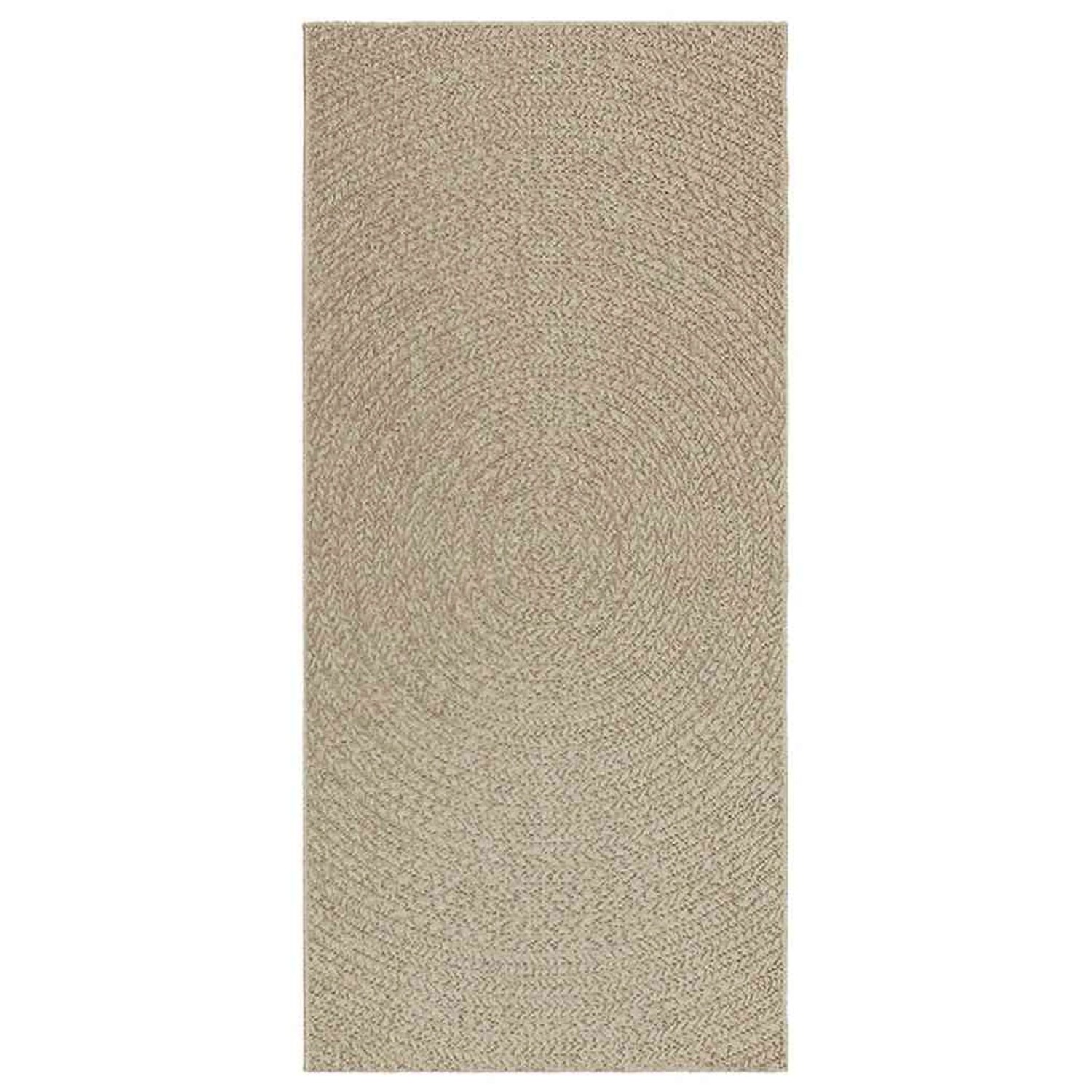 vidaXL Teppich Zizur Beige 100x200 Cm Juteoptik Indoor Und Outdoor 2232231 günstig online kaufen