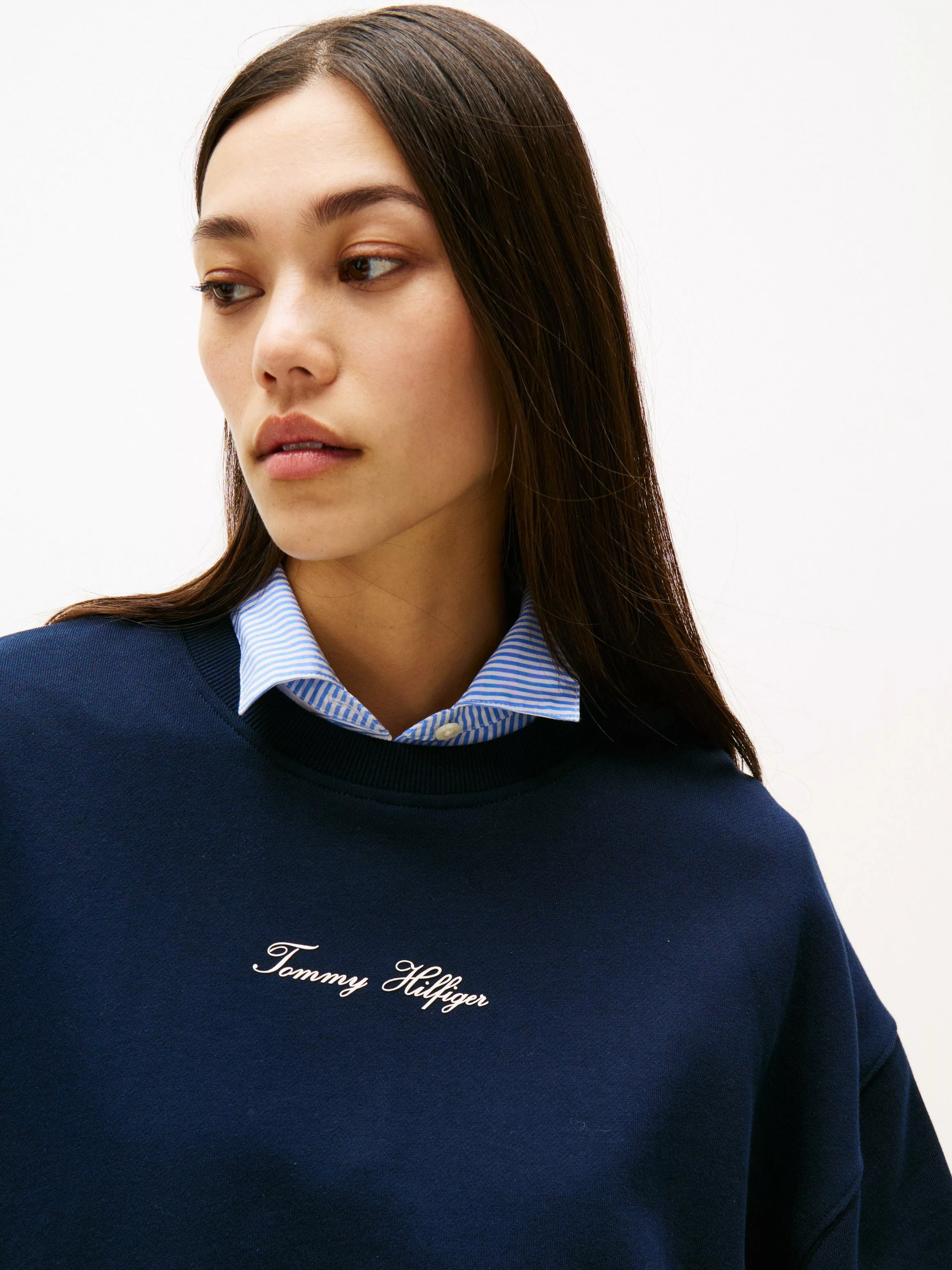 Tommy Hilfiger Sweatshirt CLASSIC SCRIPT TERRY günstig online kaufen