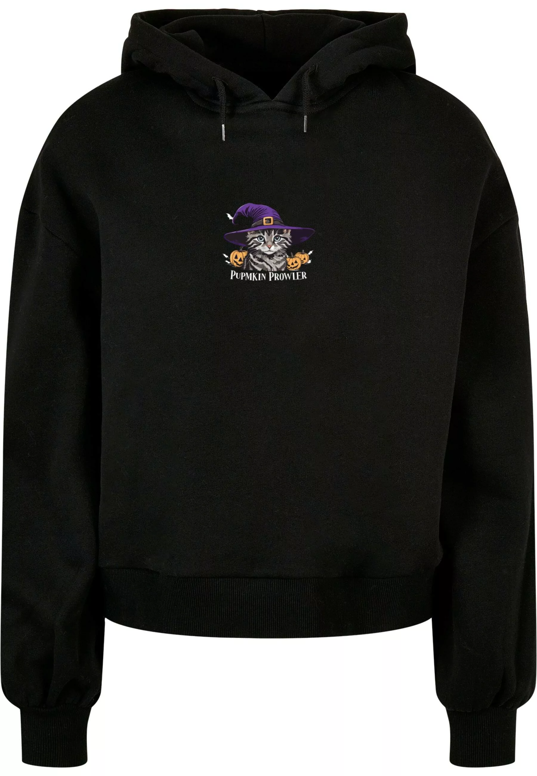 Merchcode Kapuzenpullover "Merchcode Ladies Halloween - Pumpkin Prowler Hoo günstig online kaufen