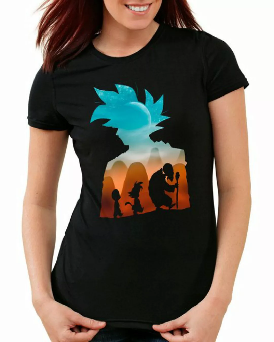 style3 T-Shirt Follow your Master super dragonball z gt songoku breakers da günstig online kaufen