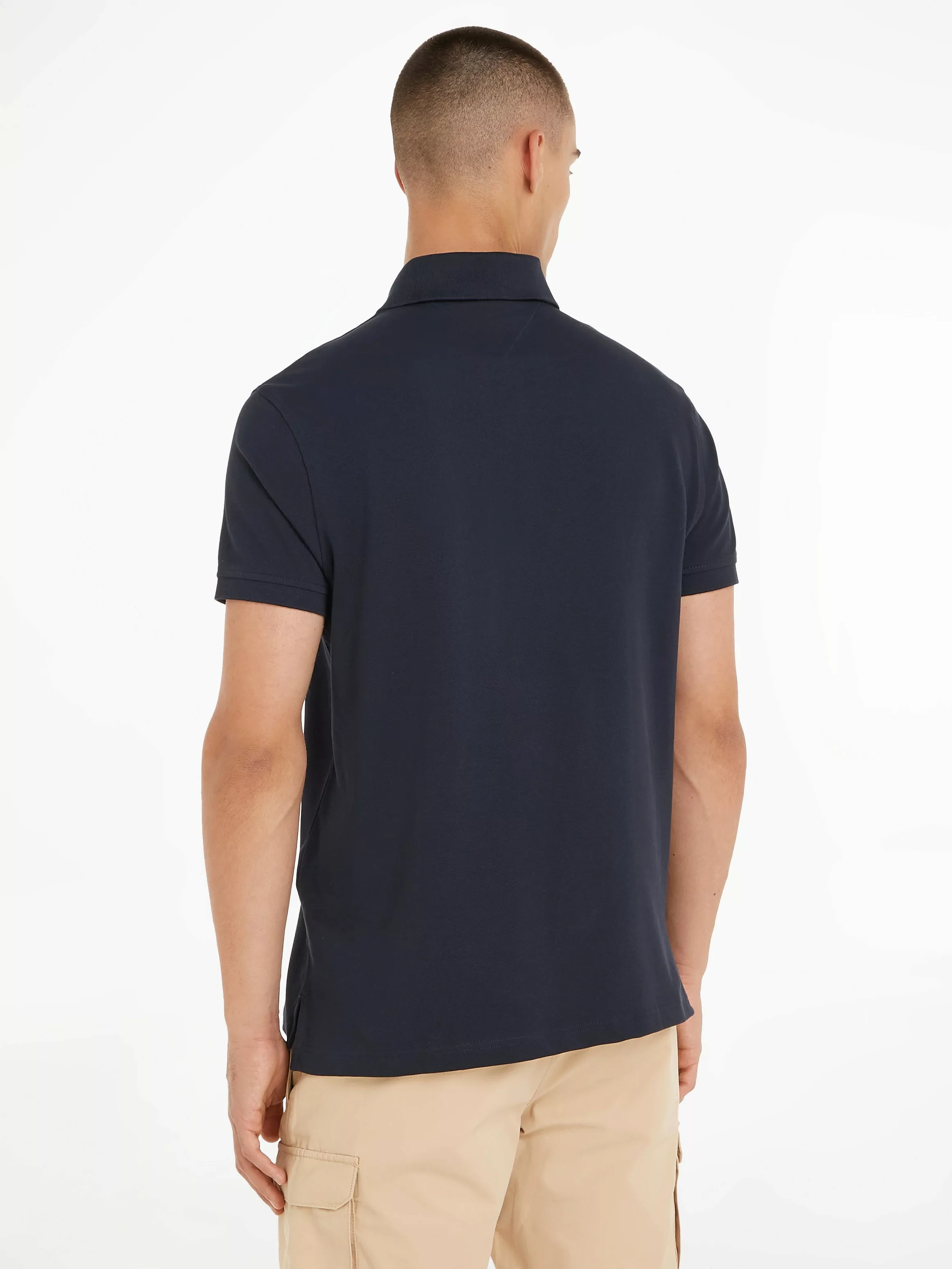 Tommy Hilfiger Polo Shirt Regular Navy - Größe XXL günstig online kaufen