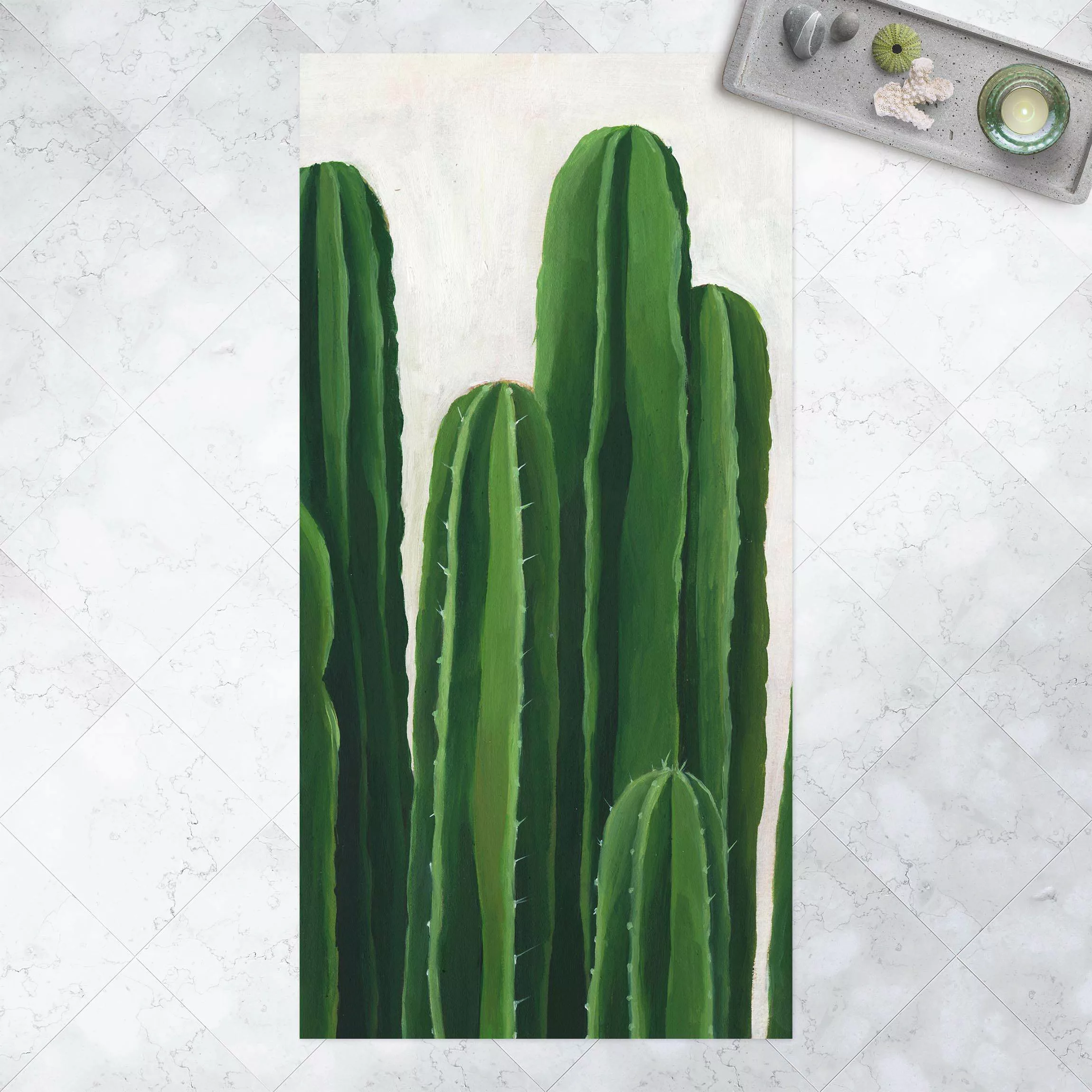 Vinyl-Teppich Lieblingspflanzen - Kaktus günstig online kaufen