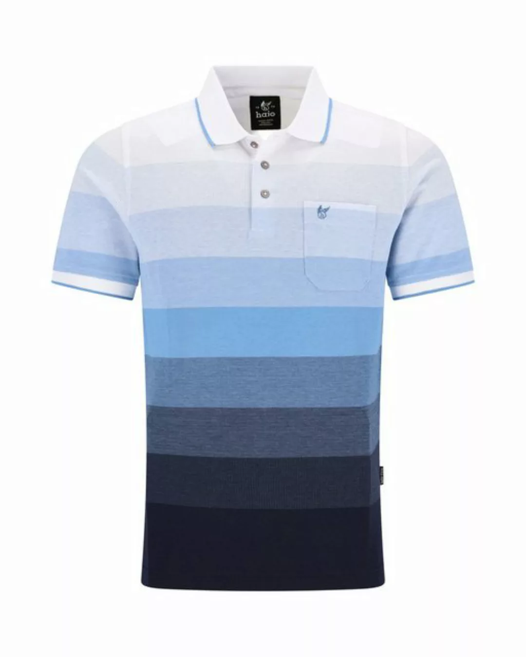 Hajo Poloshirt Poloshirt mit Jacquardstreifen in stay fresh-Qualität günstig online kaufen