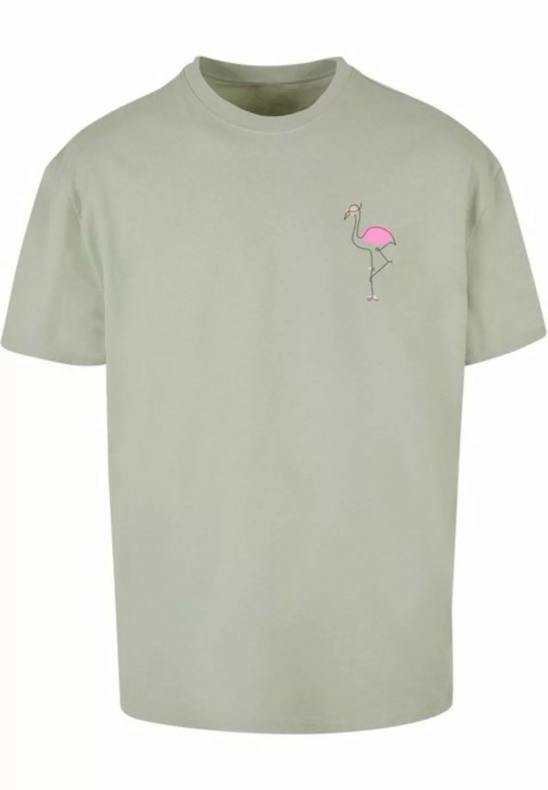 Merchcode T-Shirt Merchcode Herren Flamingo Heavy Oversize Tee (1-tlg) günstig online kaufen