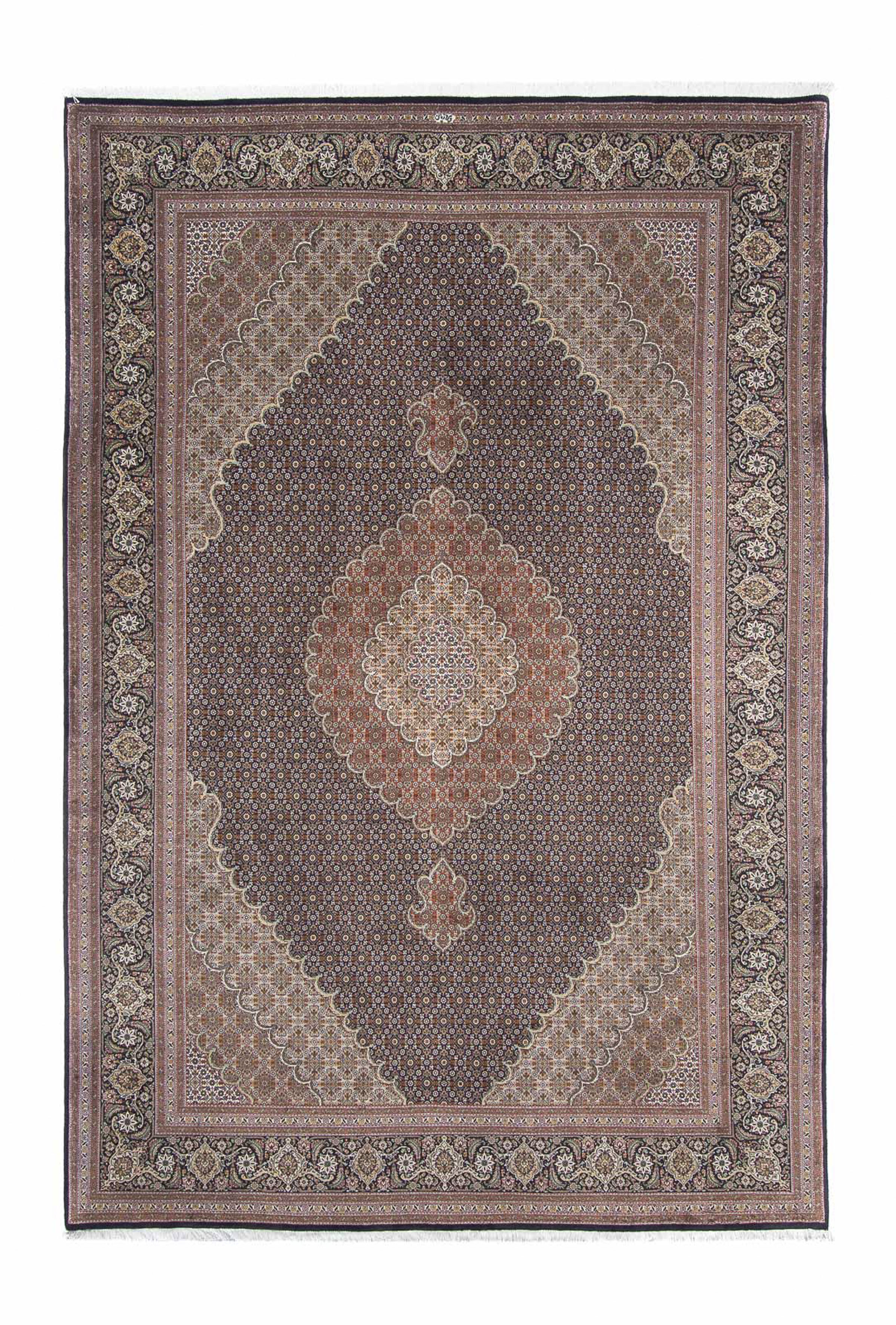 morgenland Orientteppich »Perser - Täbriz - 302 x 202 cm - dunkelblau«, rec günstig online kaufen