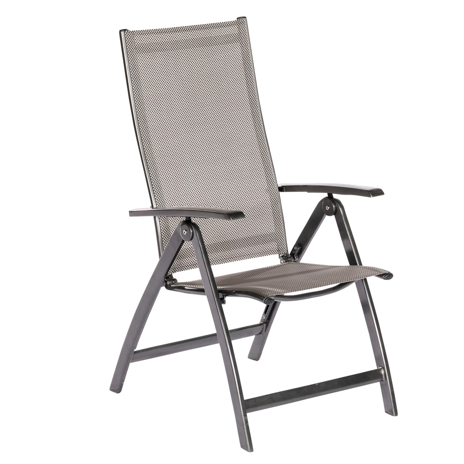 MERXX Gartensessel "Vicenza", (Set, 2 St.), 2er Set, Alu/Textil, grau günstig online kaufen