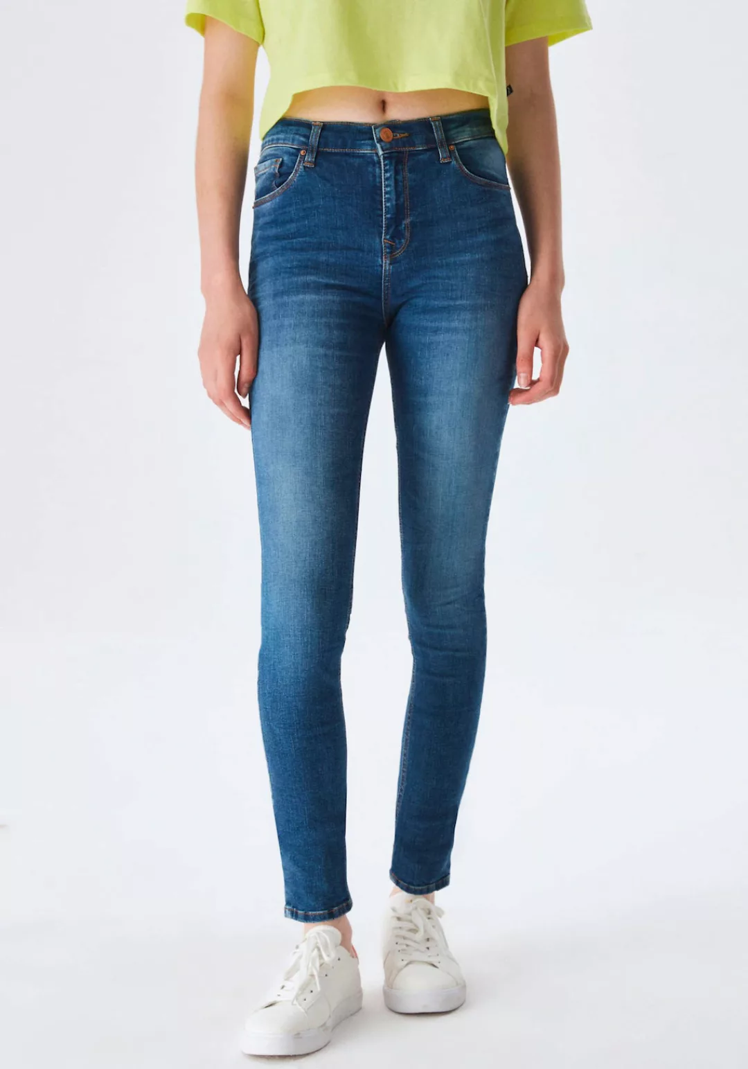 LTB Slim-fit-Jeans "Amy X", in angesagter Waschung günstig online kaufen