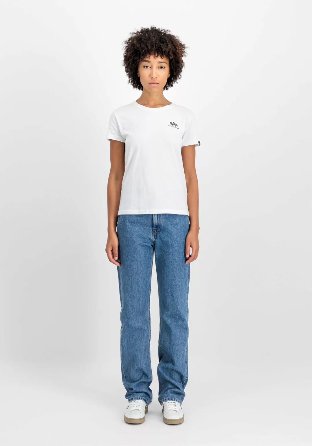 Alpha Industries T-Shirt "Alpha Industries Women - T-Shirts Basic T Small L günstig online kaufen