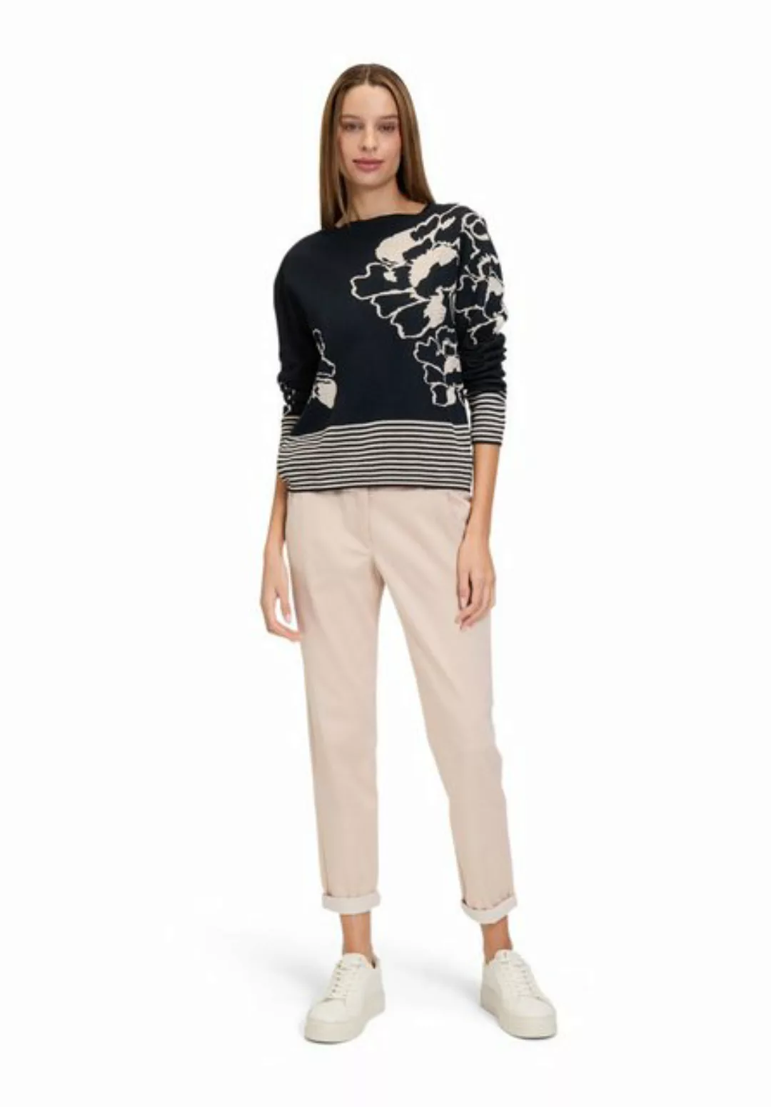 Betty Barclay Strickpullover Betty Barclay Feinstrickpullover mit Jacquard günstig online kaufen