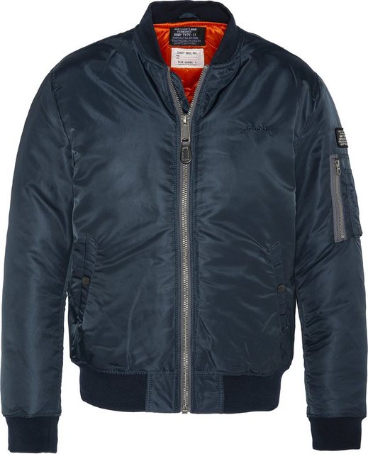 Schott NYC Bomberjacke AIRFORCERS MA-1 Ikonischer Fliegerjacke aus recycelt günstig online kaufen