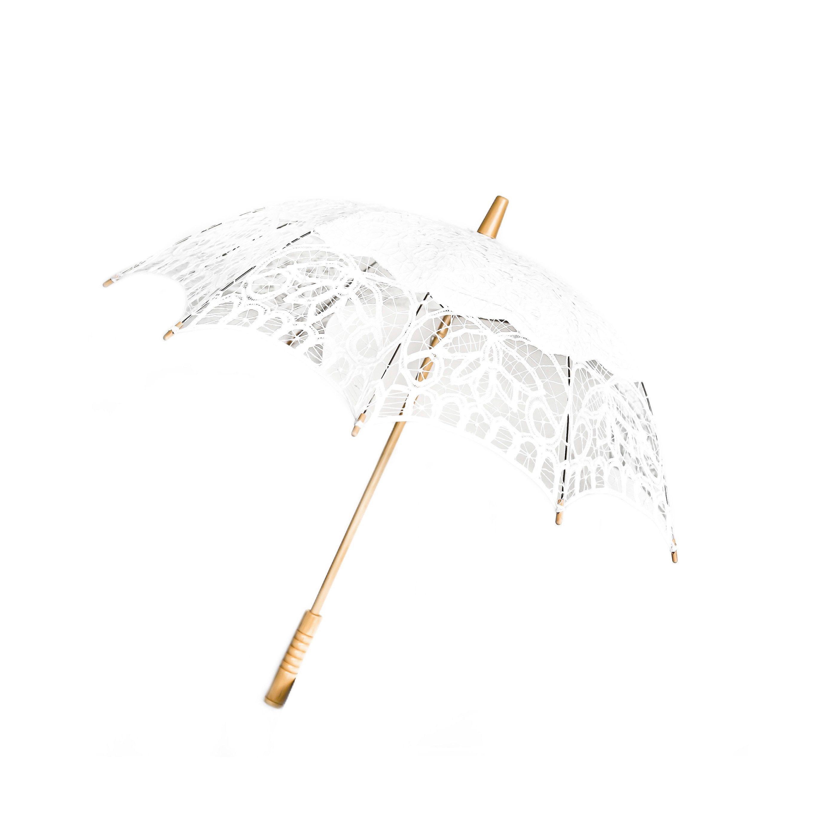 Susino Stockregenschirm Elegante handgemachte Brautschirme mit günstig online kaufen