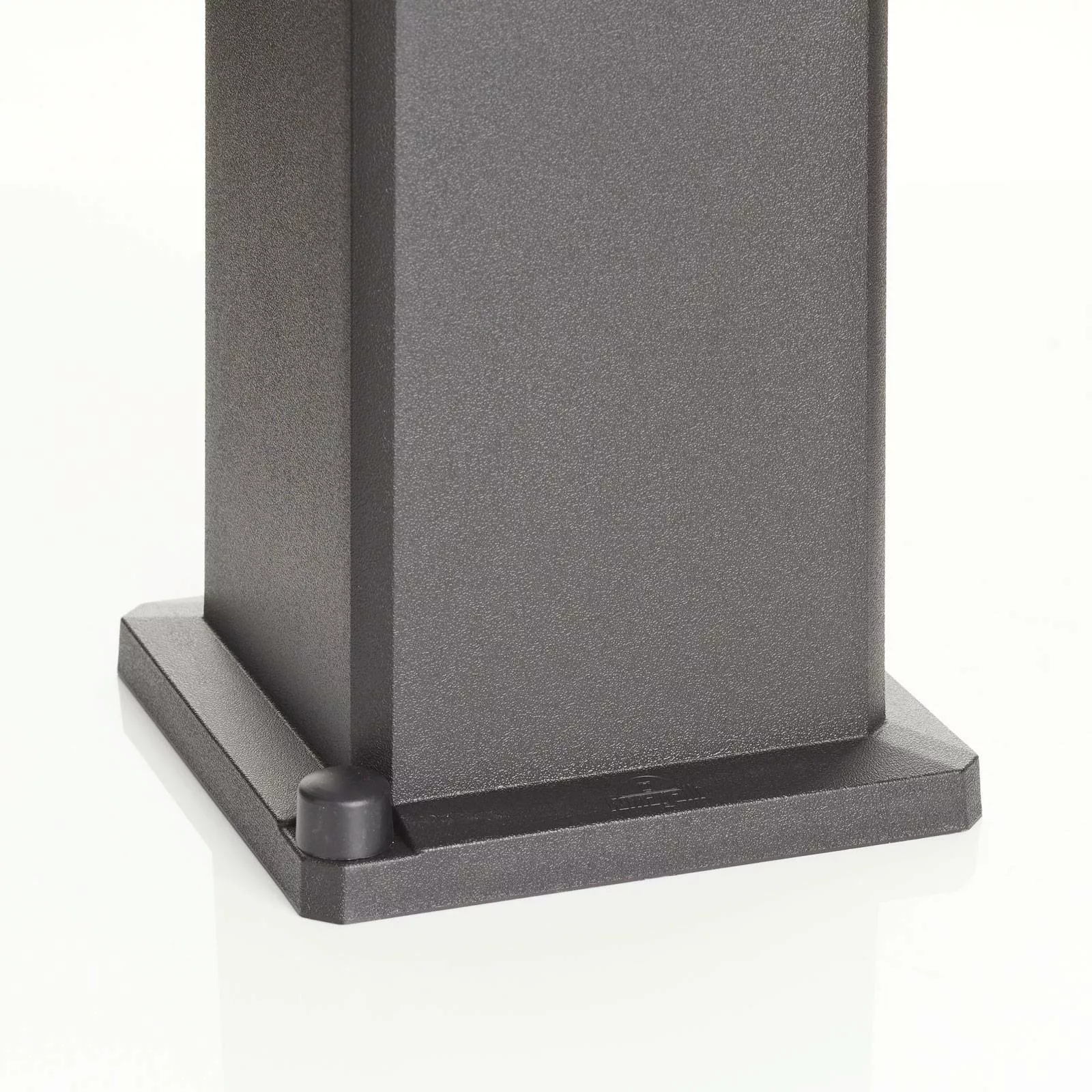 LED-Sockelleuchte Elisa 500 schwarz, klar, 10W CCT günstig online kaufen