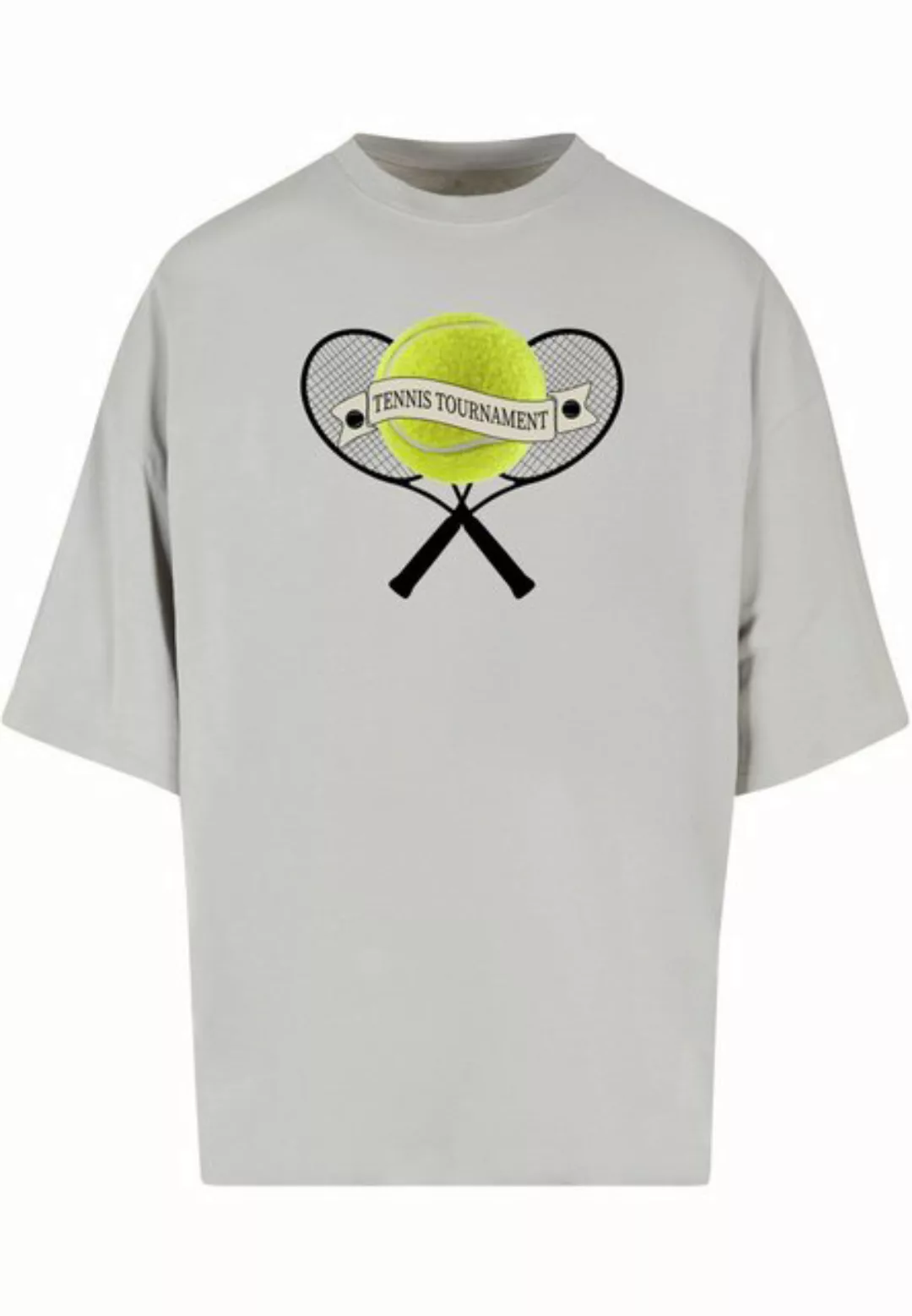 Merchcode T-Shirt Merchcode Herren Tennis Tournament Huge Tee (1-tlg) günstig online kaufen