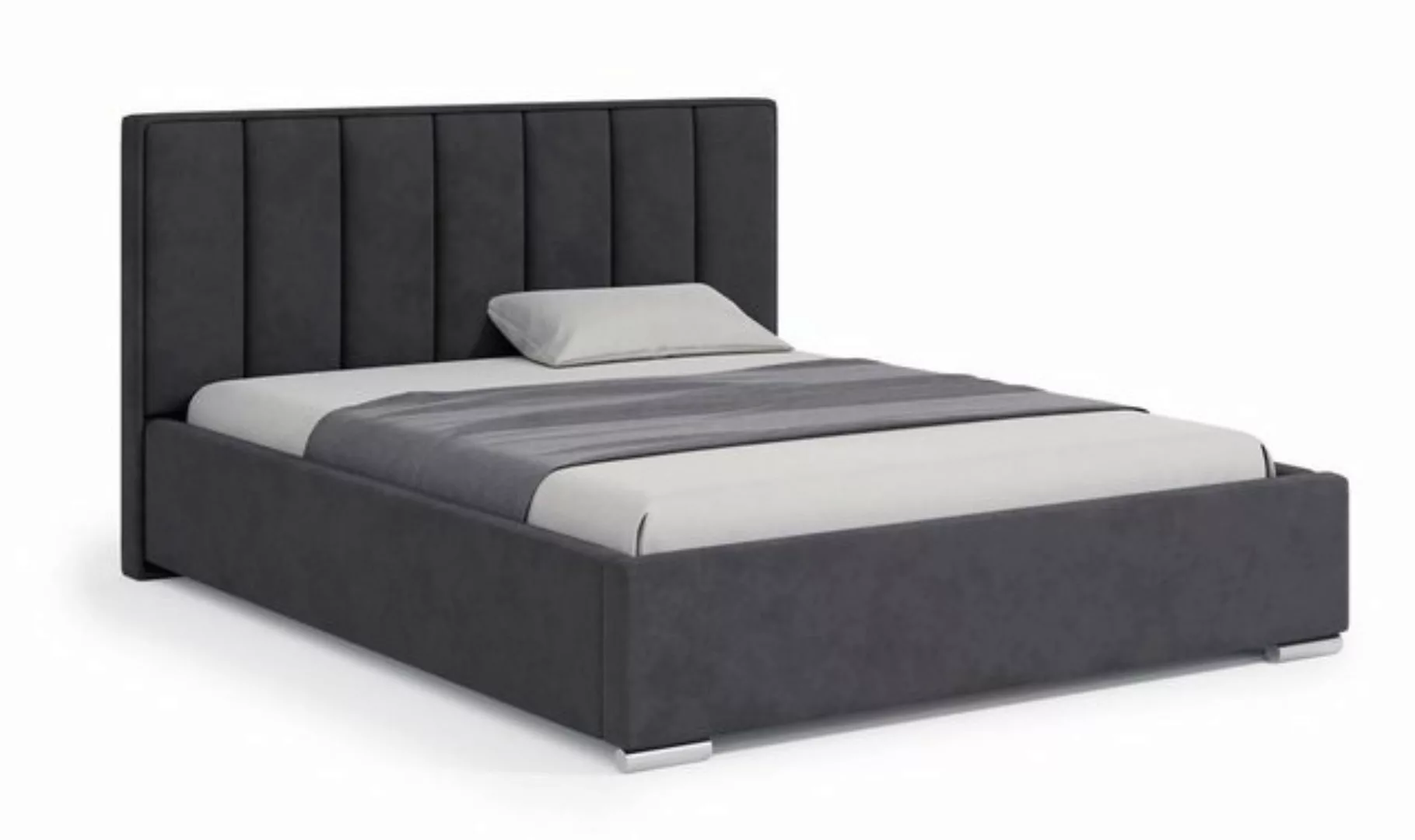 Beautysofa Polsterbett Cinco (Doppelbett mit Metallrahmen, für Schlafzimmer günstig online kaufen