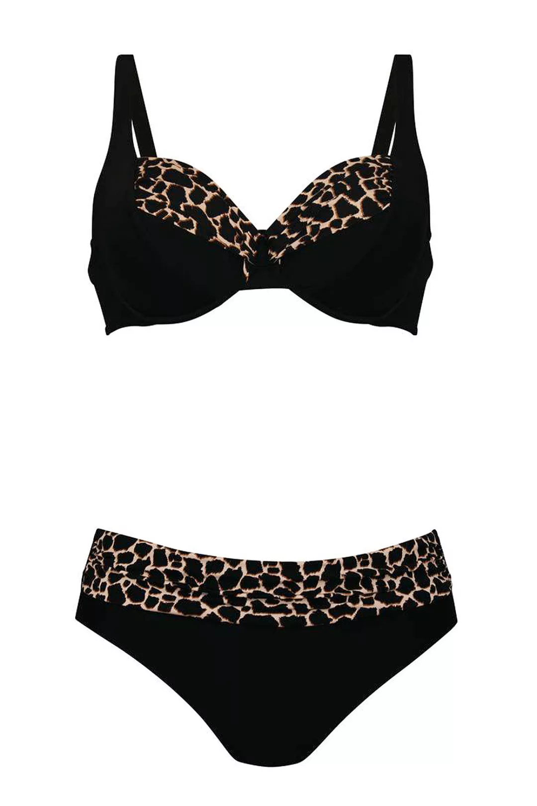 Anita Bikini-Set Hermine Trendy Giraffe 42C braun günstig online kaufen