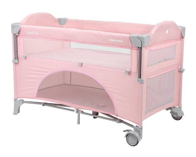 Kikkaboo Baby-Reisebett Reisebett Milky Way, 2 Ebenen, seitliche Öffnung, 2 günstig online kaufen