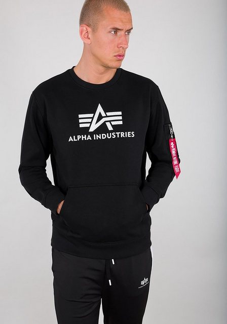 Alpha Industries Sweater Alpha Industries Men - Sweatshirts 3D Logo Sweater günstig online kaufen