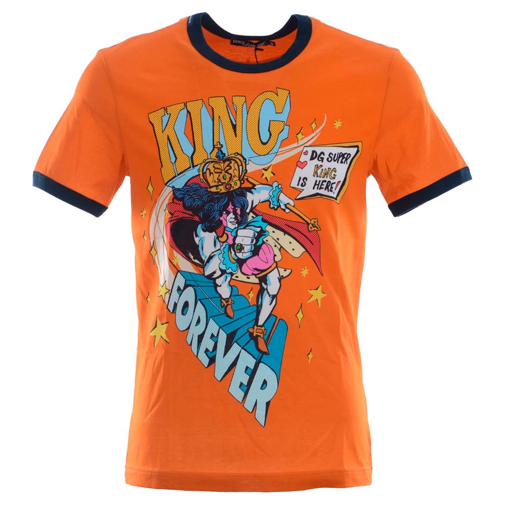 Dolce & Gabbana 738312 Kurzarm Rundhalsausschnitt T-shirt 50 Orange günstig online kaufen