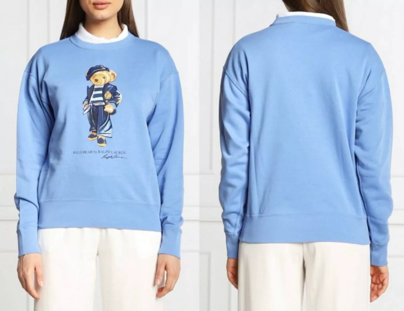 Ralph Lauren Sweatshirt POLO RALPH LAUREN Bear Paris Bär Sweatshirt Sweater günstig online kaufen