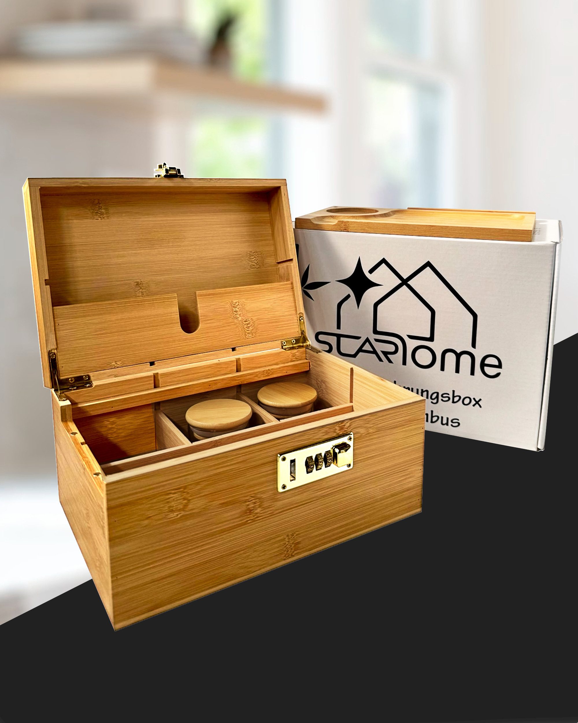 Starhome Organizer - Aufbewahrungsbox aus Bambus günstig online kaufen