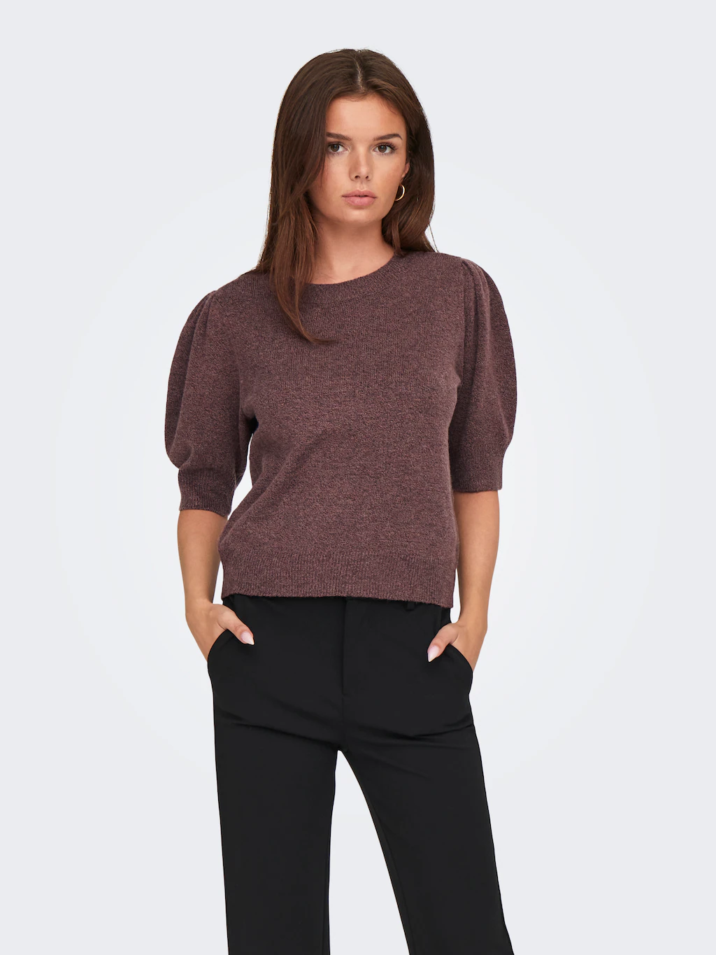 ONLY Strickpullover "ONLRICA LIFE 2/4 PULLOVER EX KNT" günstig online kaufen