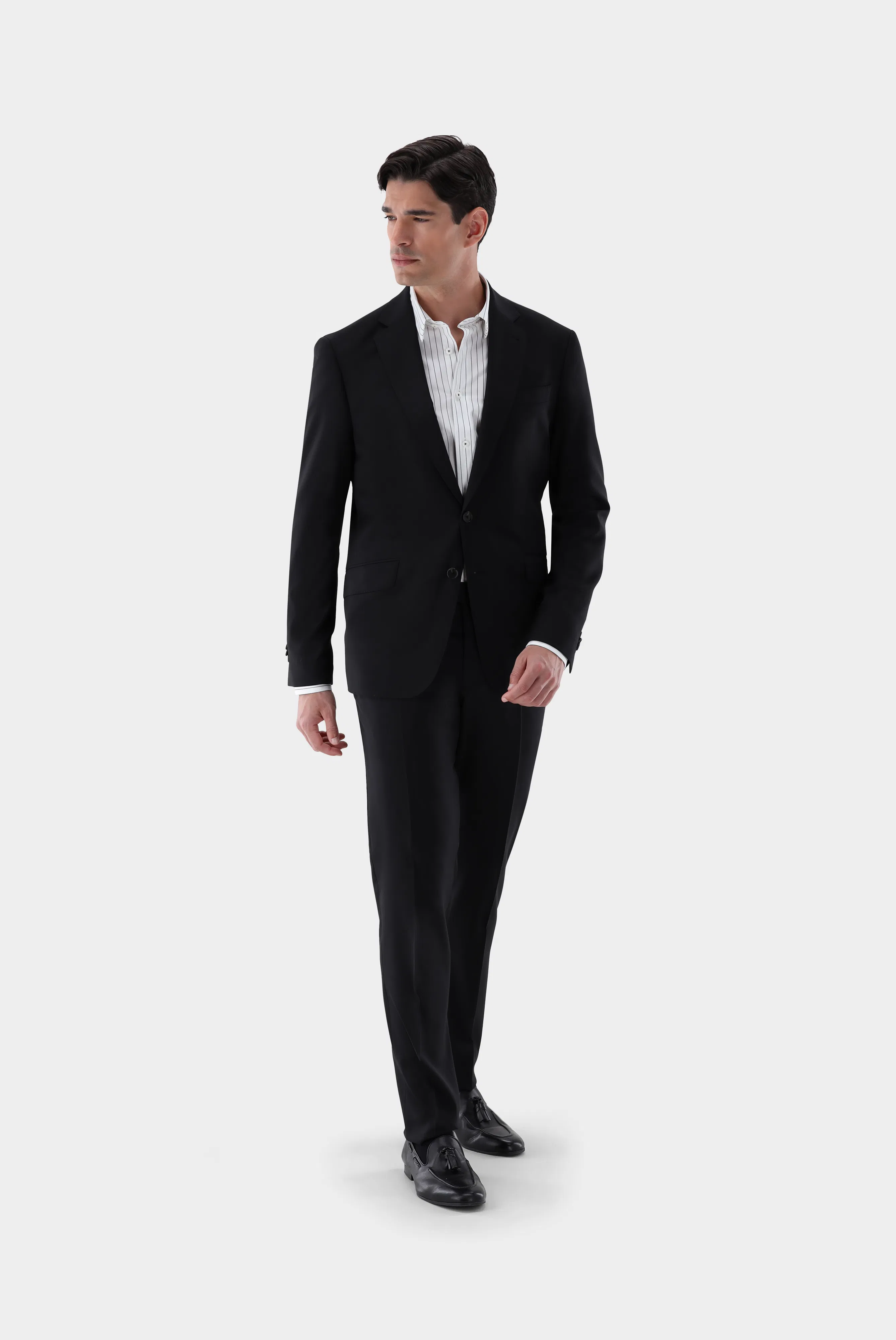 Sakko aus Wolle Slim Fit günstig online kaufen