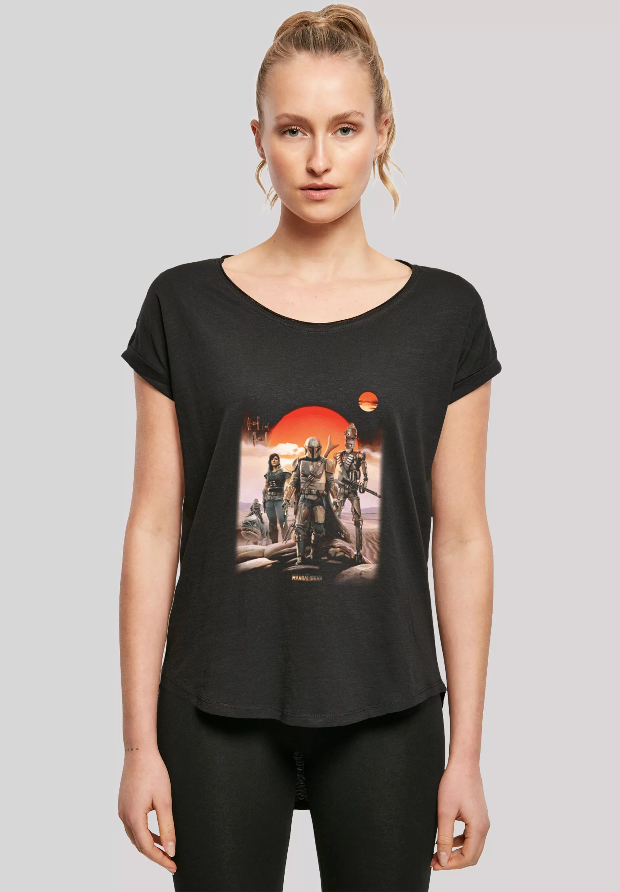 F4NT4STIC T-Shirt "Star Wars The Mandalorian Warriors", Damen,Premium Merch günstig online kaufen