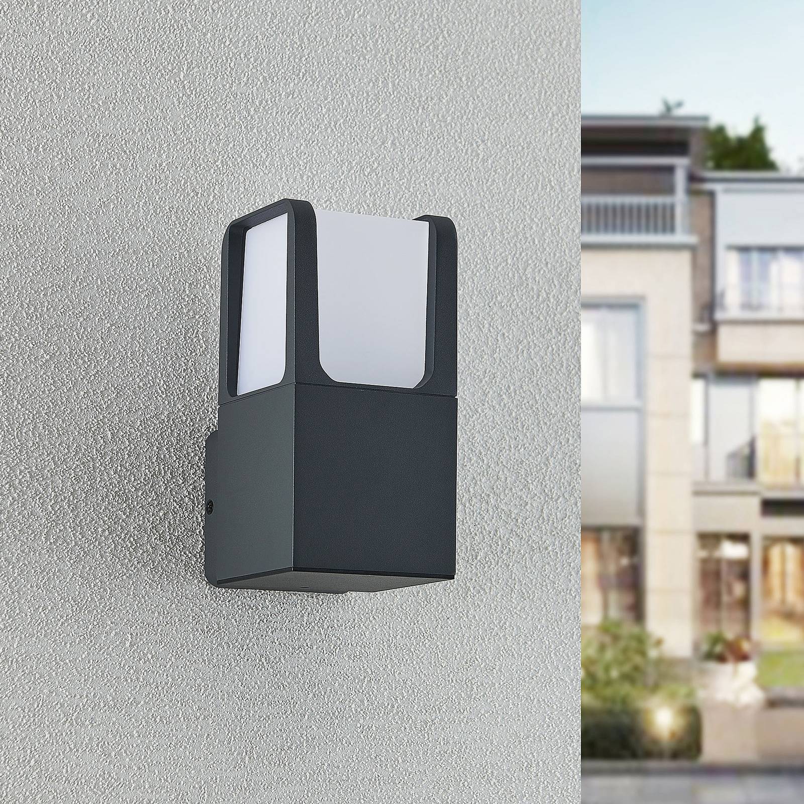Lindby Kudani LED-Außenwandleuchte aus Aluminium günstig online kaufen