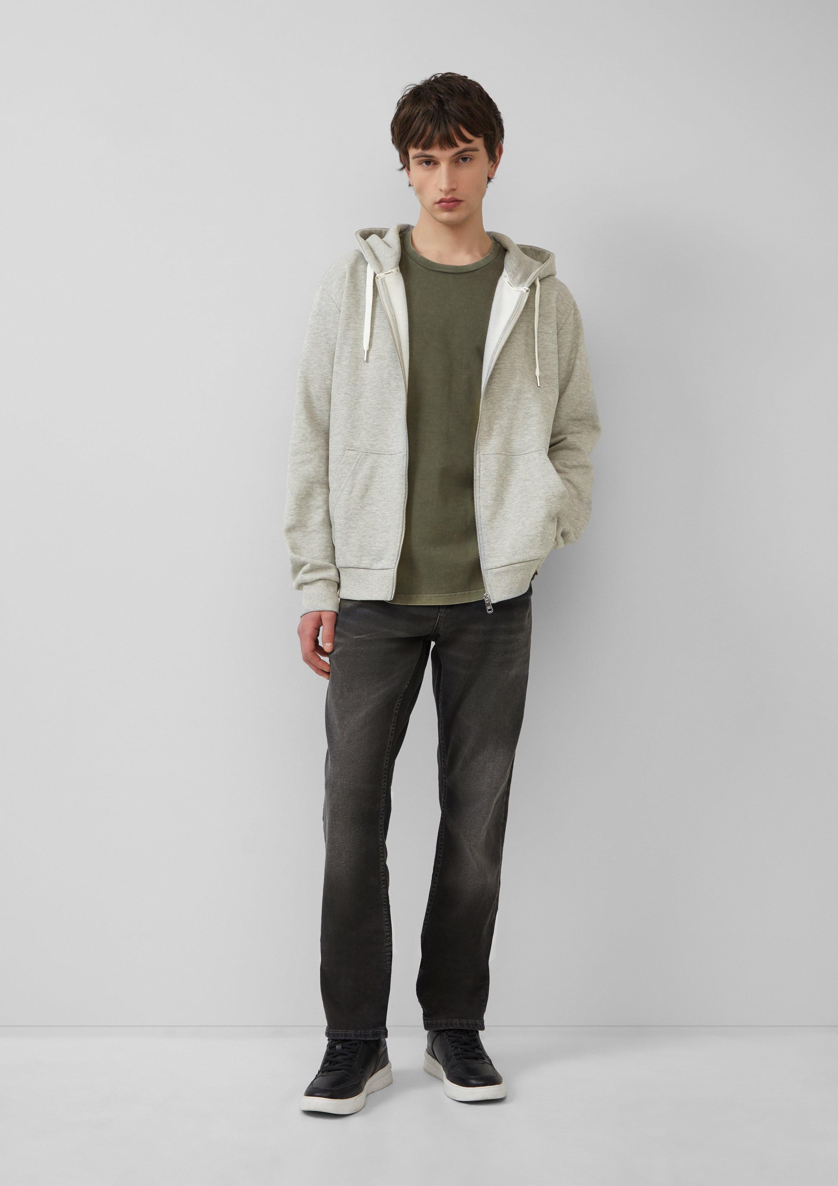 QS Kurzarmshirt Gewaschenes Basic-T-Shirt aus weichem günstig online kaufen