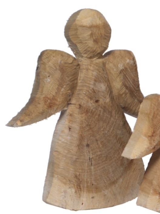 Holz Engel Pappel Höhe 60 cm günstig online kaufen