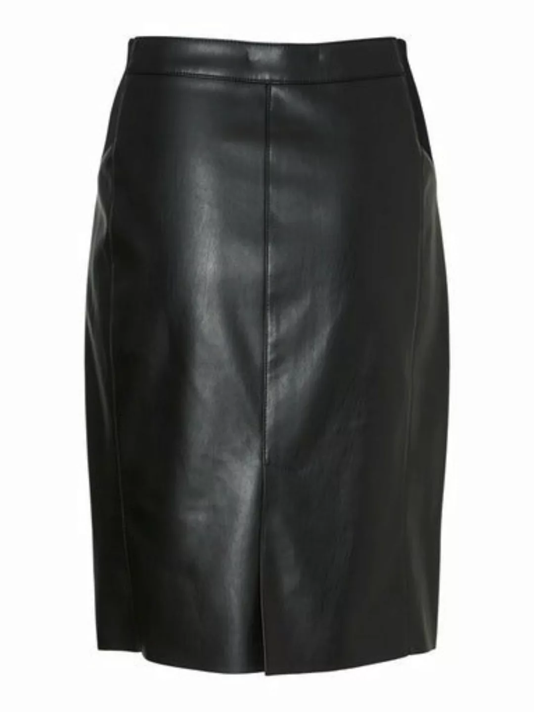 Vero Moda Lederimitatrock VMBUTTERSIA HW COATED SKIRT NOOS günstig online kaufen