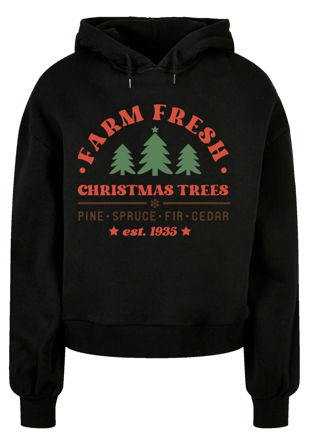 F4NT4STIC Kapuzenpullover "Weihnachten Trees Collegiate Warm and Cozy", Pre günstig online kaufen