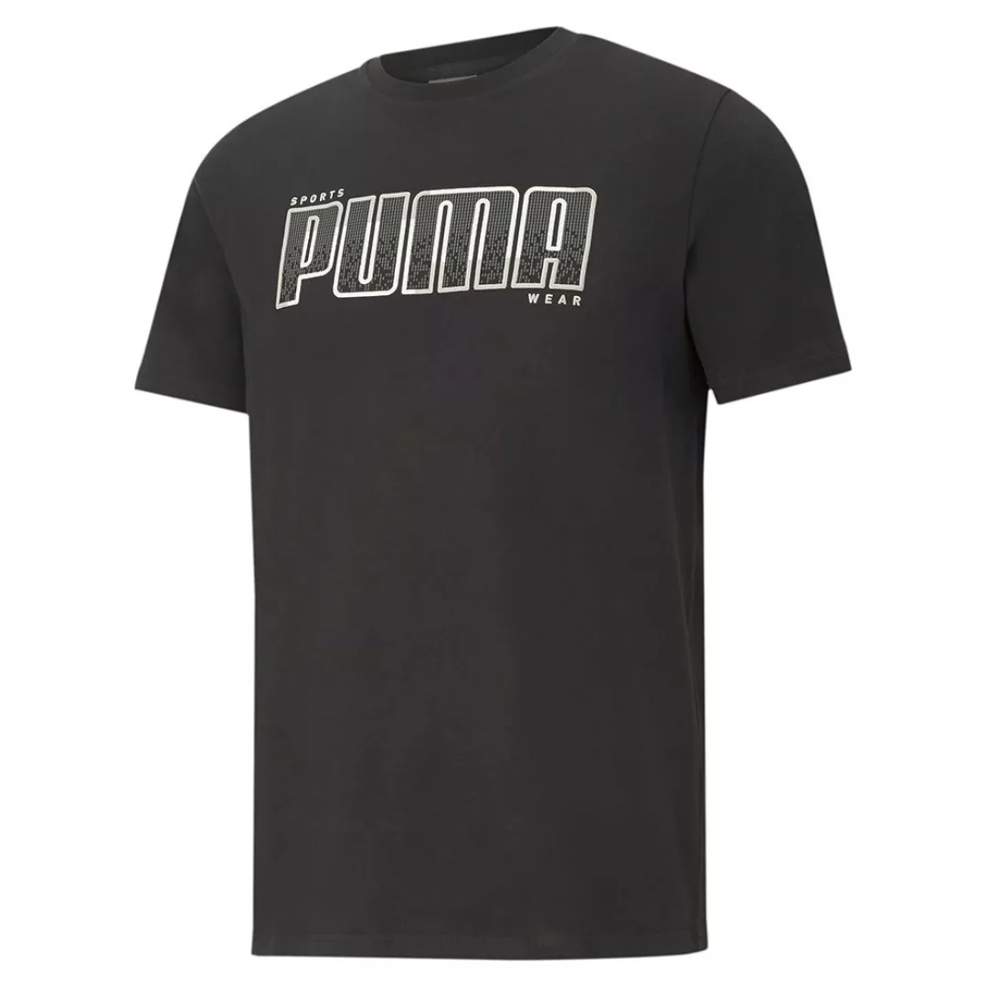 Puma Athletics Big Logo Kurzärmeliges T-shirt M Puma Black günstig online kaufen