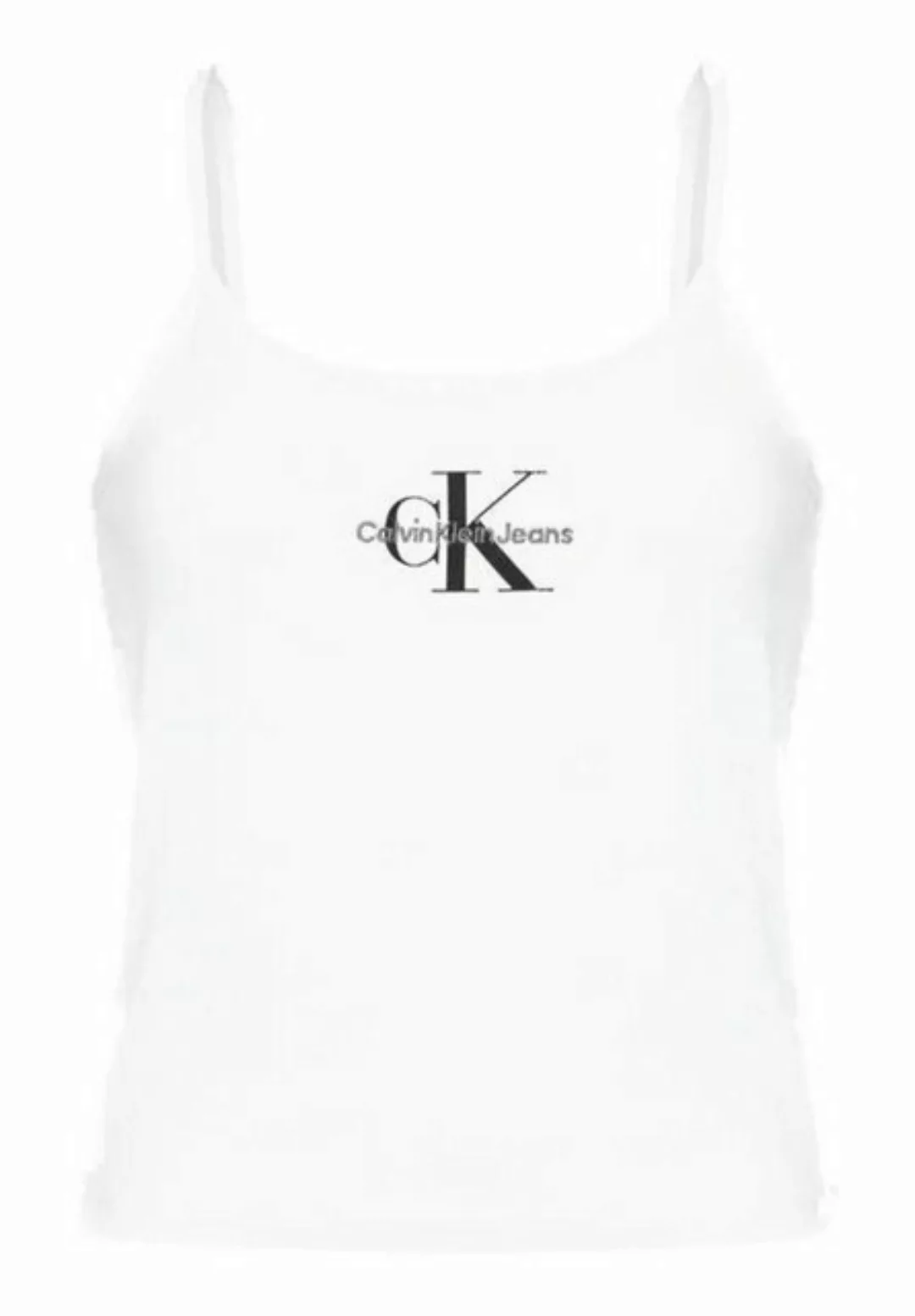 Calvin Klein Jeans T-Shirt "MONOLOGO STRAPPY TANK TOP", mit Logomarkenpatch günstig online kaufen