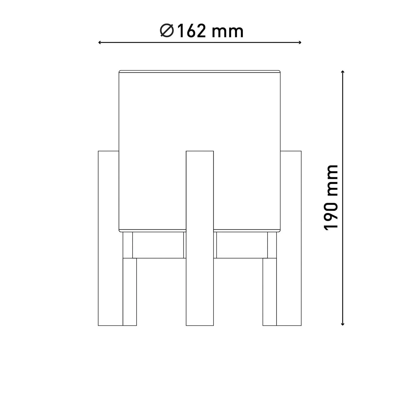 LED-Tischleuchte Madita, Höhe 19 cm, natur/leinen günstig online kaufen