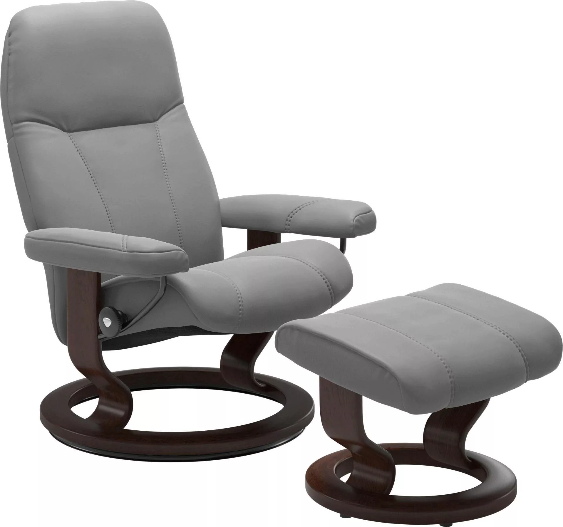 Stressless Relaxsessel "Consul", (Set, Relaxsessel mit Hocker), mit Hocker, günstig online kaufen