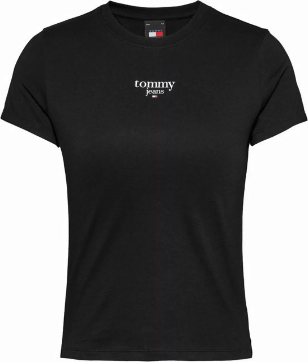 Tommy Jeans Rundhalsshirt TJW SLIM ESSENTIAL LOGO 1 SS EXT mit Tommy Jeans günstig online kaufen