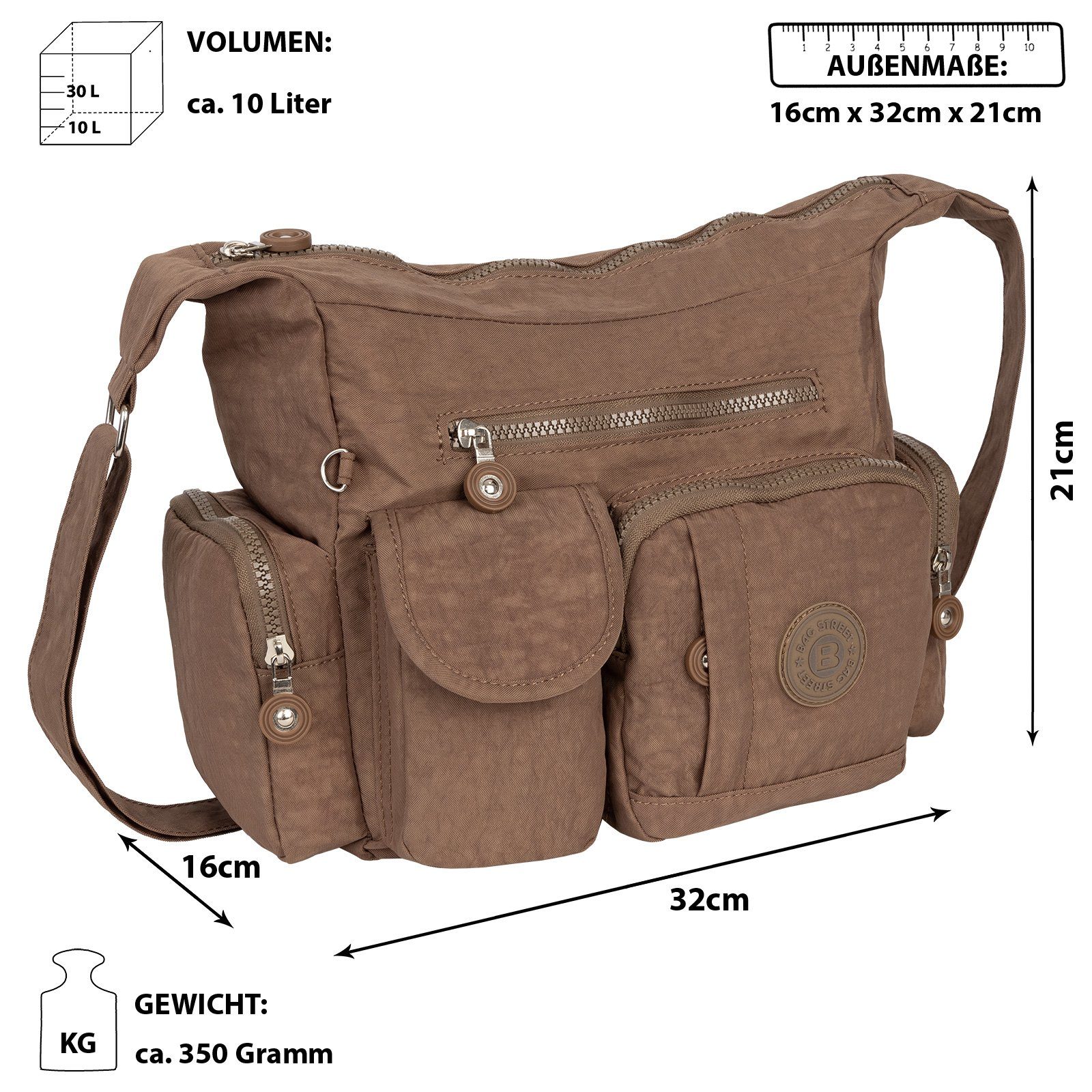 BAG STREET Umhängetasche Damentasche Umhängetasche Handtasche günstig online kaufen