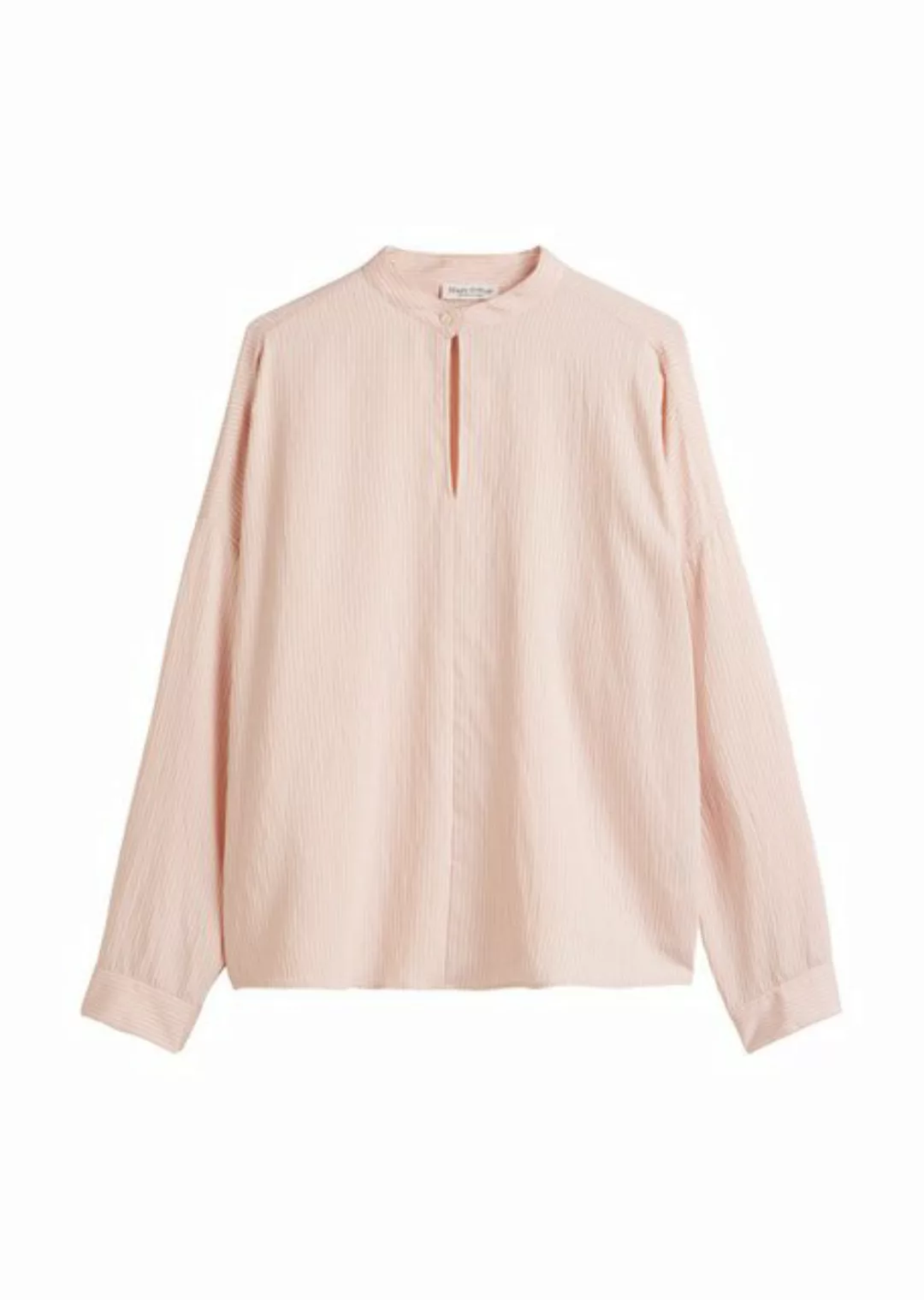 Marc O'Polo Hemdbluse Bluse MARC O' POLO gestreift apricot günstig online kaufen