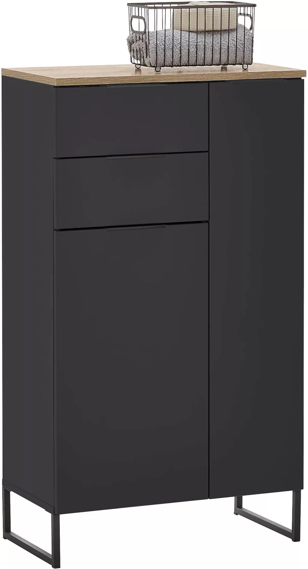 BASIC by Balculina Midischrank "Denver Midischrank, Badezimmerschrank BxHxT günstig online kaufen