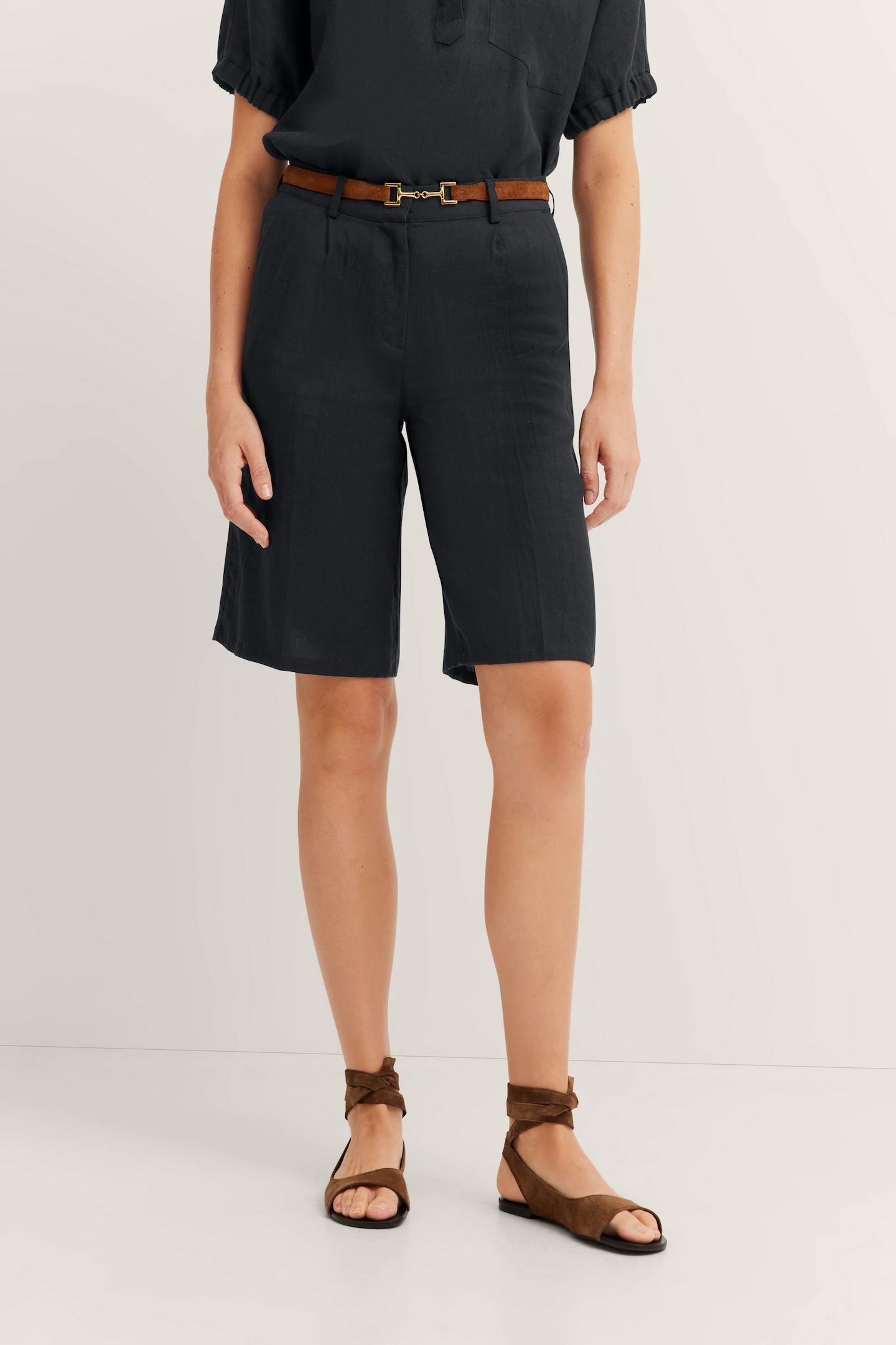 bugatti Shorts, aus Leinen günstig online kaufen