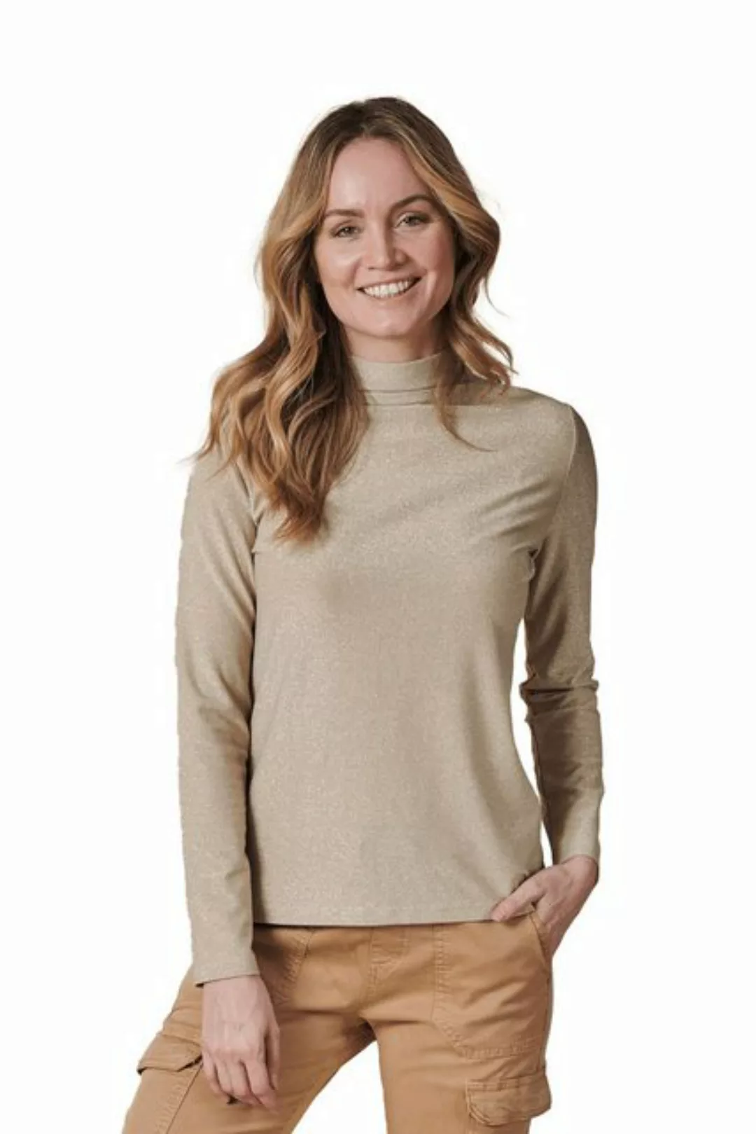 Zhrill Sweatshirt Sweatshirt ZHABIGAIL Beige (0-tlg) günstig online kaufen