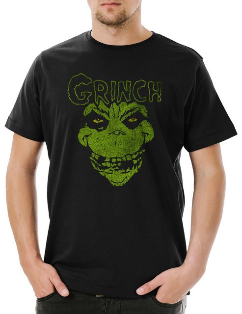 Urban Backwoods Print-Shirt Grinchfits Herren T-Shirt The Mis Curtis Fit Fi günstig online kaufen